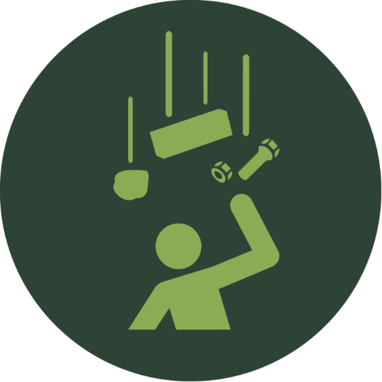 OJUELOS Riesgo de caída de Objetos